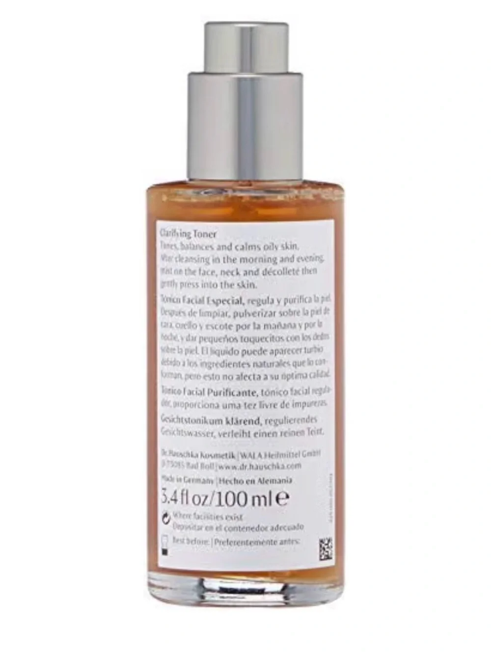 Dr. Hauschka Tónico Facial Especial — White with Orange Accent NEW WITH BOX